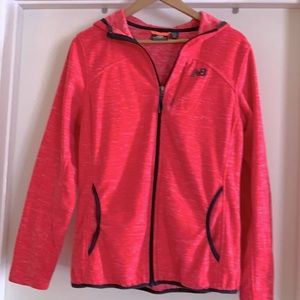 New Balance Hoodie Jacket Coral M